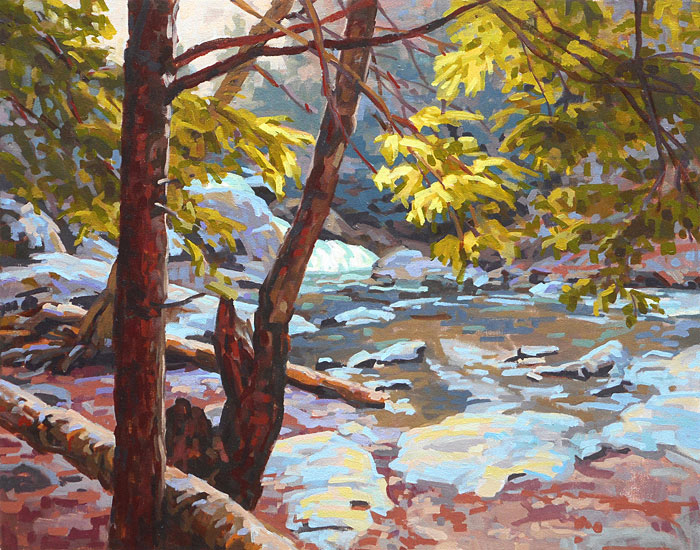 Brewster Falls low water law summer